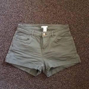 Army Green Shorts